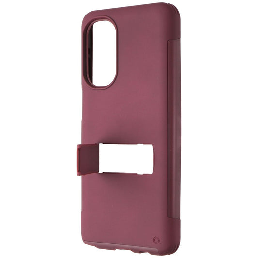 QuikCell Advocate Dual Layer Stand Case for Moto G Stylus 5G (2022) - Very Berry Cell Phone - Cases, Covers & Skins Quikcell    - Simple Cell Bulk Wholesale Pricing - USA Seller