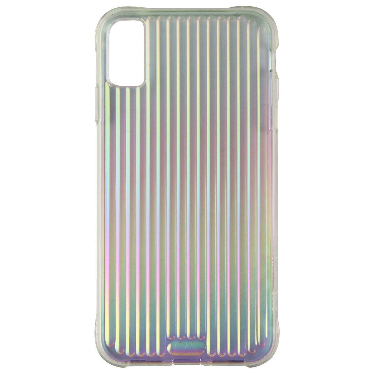 Case-Mate Tough Groove Series Hard Case for Apple iPhone Xs Max - Iridescent Cell Phone - Cases, Covers & Skins Case-Mate    - Simple Cell Bulk Wholesale Pricing - USA Seller