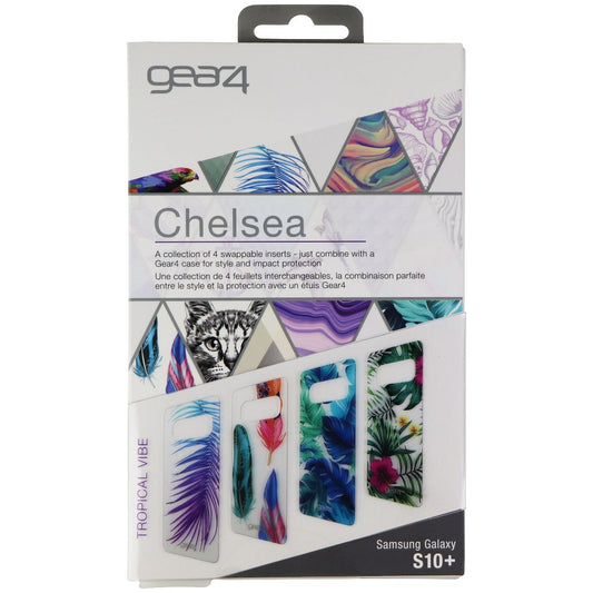 Gear4 Swappable Inserts for Galaxy (S10+) Chelsea Cases - Tropical Vibe Edition Cell Phone - Cases, Covers & Skins Gear4    - Simple Cell Bulk Wholesale Pricing - USA Seller