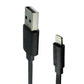 mWorks! mPower! (6-inch) Flat Sync & Charge 8-Pin MFi USB Cable - Black Cell Phone - Cables & Adapters mWorks! - Simple Cell Bulk Wholesale Pricing - USA Seller