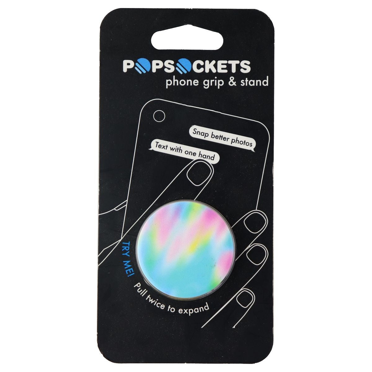 PopSockets Single Phone Grip Universal Phone Holder - Holo Haze Cell Phone - Mounts & Holders PopSockets - Simple Cell Bulk Wholesale Pricing - USA Seller
