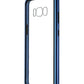Zore Metal and Glass Hybrid Case for Samsung Galaxy S8 - Blue/Clear Cell Phone - Cases, Covers & Skins Zore - Simple Cell Bulk Wholesale Pricing - USA Seller
