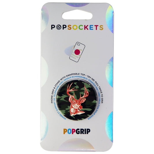 PopSockets PopGrip Expanding Stand and Grip with Swappable Top - My Deer Cell Phone - Mounts & Holders PopSockets - Simple Cell Bulk Wholesale Pricing - USA Seller
