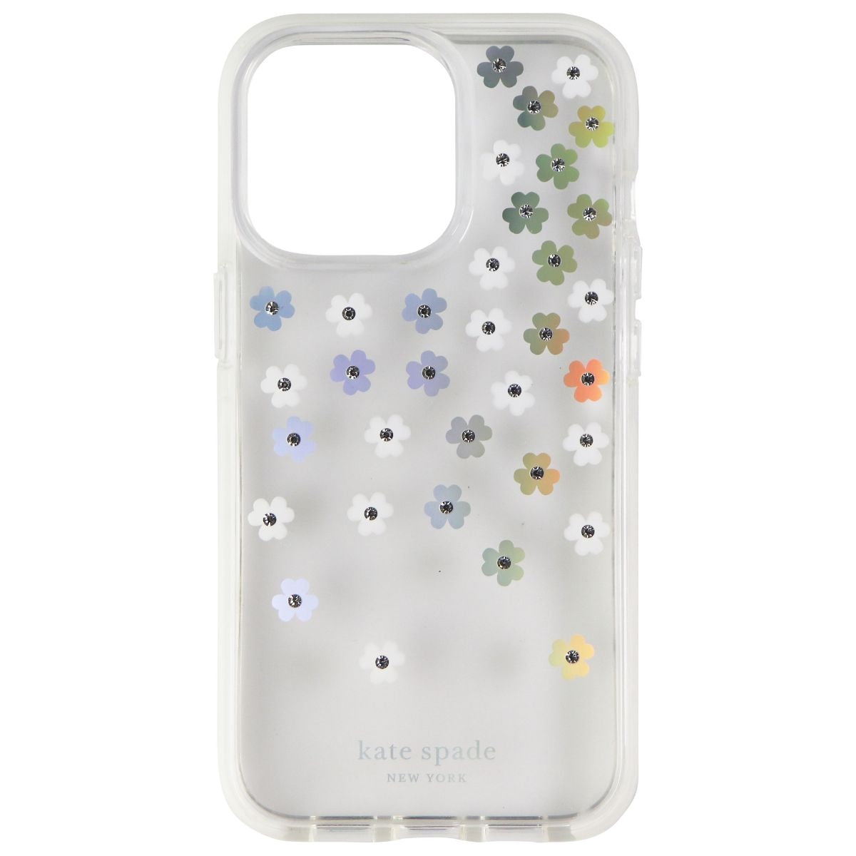 Kate Spade Hardshell Case for iPhone 13 Pro - Scattered Flower/Clear Cell Phone - Cases, Covers & Skins Kate Spade - Simple Cell Bulk Wholesale Pricing - USA Seller