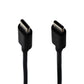 Motorola (3.3-Ft) USB-C to USB-C Charge/Sync OEM Cable - Black (SC18D13215) Cell Phone - Cables & Adapters Motorola - Simple Cell Bulk Wholesale Pricing - USA Seller