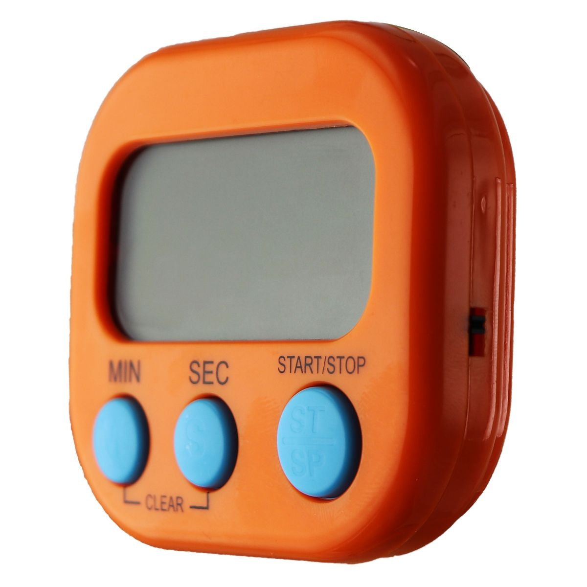 Kitchen Timer/Electronic Calculator (JS118) - Orange Calculators Unbranded    - Simple Cell Bulk Wholesale Pricing - USA Seller