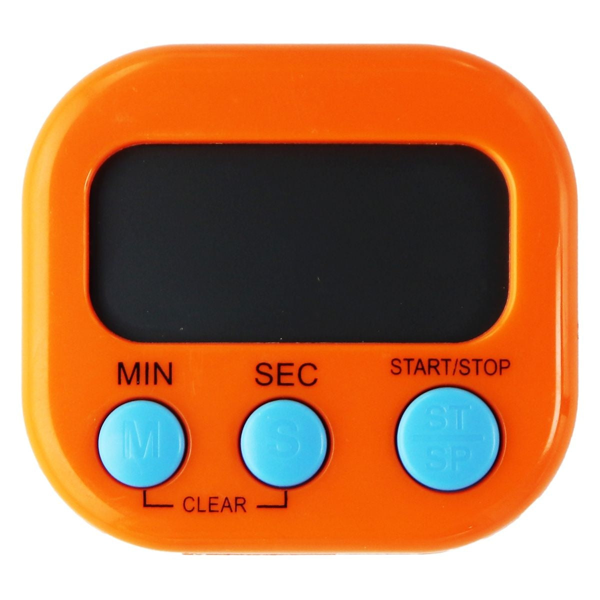 Kitchen Timer/Electronic Calculator (JS118) - Orange Calculators Unbranded    - Simple Cell Bulk Wholesale Pricing - USA Seller