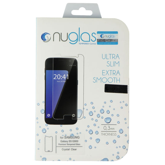 Nuglas Ultra Slim Tempered Glass Screen Protector for Samsung Galaxy S5 Cell Phone - Screen Protectors Nuglas    - Simple Cell Bulk Wholesale Pricing - USA Seller