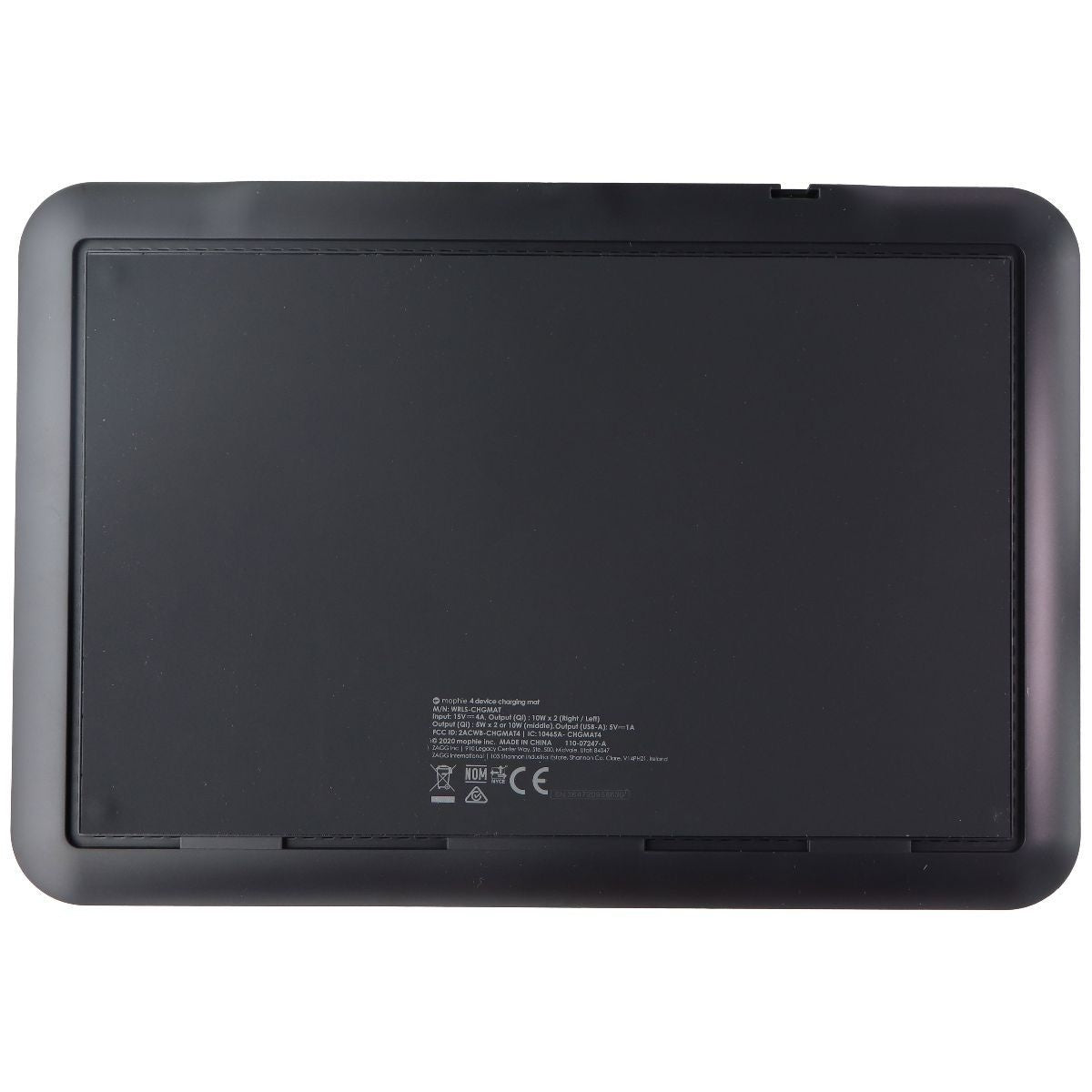 Mophie 4-in-1 Wireless Charging Mat for Smartphones / AirPods and More - Black Cell Phone - Chargers & Cradles Mophie - Simple Cell Bulk Wholesale Pricing - USA Seller