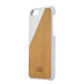 Native Union CLIC Wooden Series Hard Case for iPhone 6s 6 - White/Light Brown Cell Phone - Cases, Covers & Skins Native Union - Simple Cell Bulk Wholesale Pricing - USA Seller