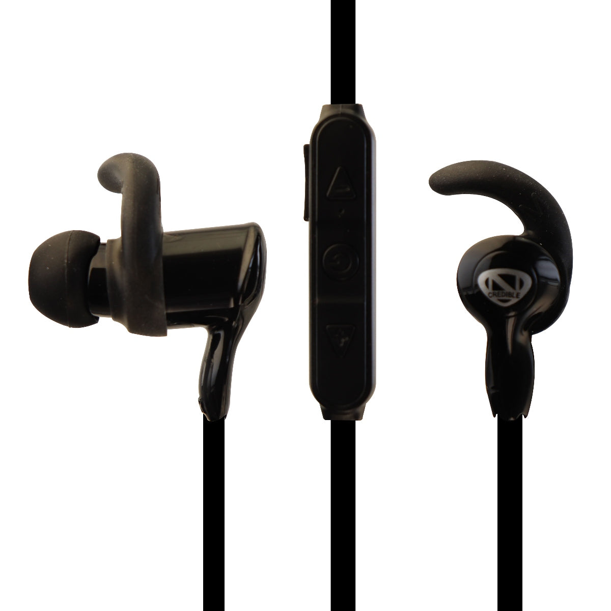 Ncredible Wireless Bluetooth Neckband In-Ear Headphones with Sport Tips - Black Portable Audio - Headphones Ncredible - Simple Cell Bulk Wholesale Pricing - USA Seller