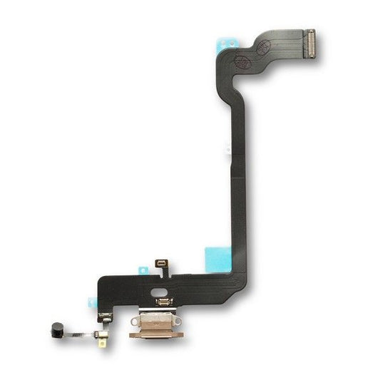 Repair Part - Charging Port Flex Cable for Apple iPhone XS - Gold Cell Phone - Replacement Parts & Tools Unbranded - Simple Cell Bulk Wholesale Pricing - USA Seller