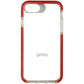 ZAGG Piccadilly Series Case for iPhone 8/7/6s/6 - Red/Clear Cell Phone - Cases, Covers & Skins Zagg    - Simple Cell Bulk Wholesale Pricing - USA Seller