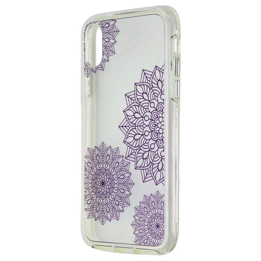 Nimbus9 Canvas Series 2 Piece Case for Apple iPhone Xs/X - Purple/Clear Cell Phone - Cases, Covers & Skins Nimbus9    - Simple Cell Bulk Wholesale Pricing - USA Seller