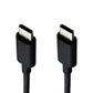 Motorola (3.3 Foot) USB-C to USB-C Charge/Sync OEM Cable - Black Cell Phone - Cables & Adapters Motorola - Simple Cell Bulk Wholesale Pricing - USA Seller