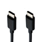 Motorola (3.3 Foot) USB-C to USB-C Charge/Sync OEM Cable - Black Cell Phone - Cables & Adapters Motorola - Simple Cell Bulk Wholesale Pricing - USA Seller