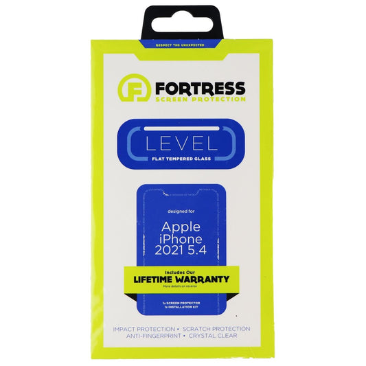 Fortress Screen Protector Premium Tempered Glass for iPhone 13 Mini - Clear Cell Phone - Screen Protectors Fortress    - Simple Cell Bulk Wholesale Pricing - USA Seller