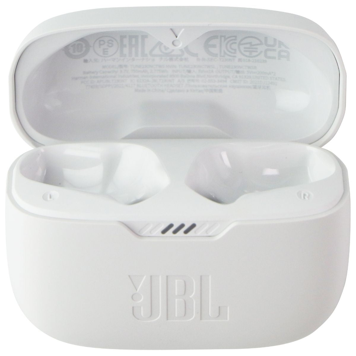 JBL Replacement Charging Case for JBL Tune 230NC TWS Headphones - White Portable Audio & Headphones - Replacement Parts & Tools JBL - Simple Cell Bulk Wholesale Pricing - USA Seller
