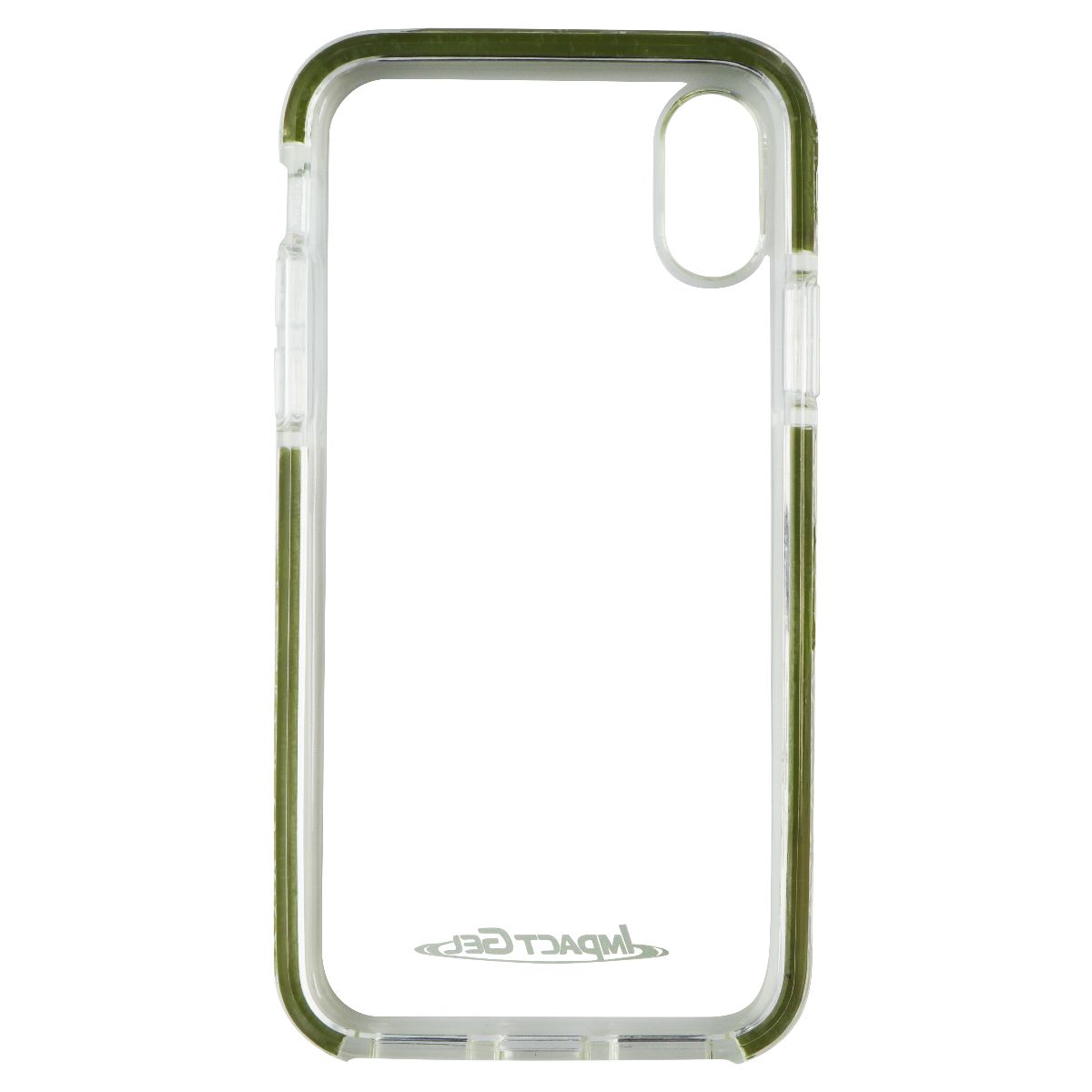 Impact Gel Crusader Lite Series Case for Apple iPhone Xs/X - Green / Clear Cell Phone - Cases, Covers & Skins Impact Gel    - Simple Cell Bulk Wholesale Pricing - USA Seller