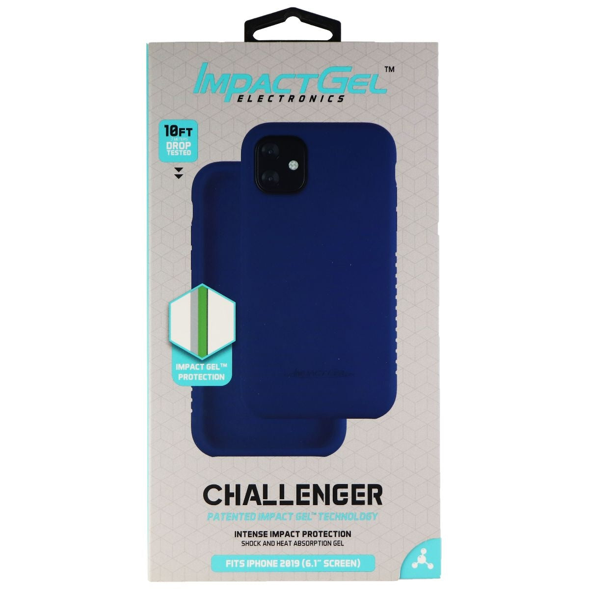 Impact Gel Challenger Series Case for Apple iPhone 11 - Ocean Blue Cell Phone - Cases, Covers & Skins Impact Gel - Simple Cell Bulk Wholesale Pricing - USA Seller