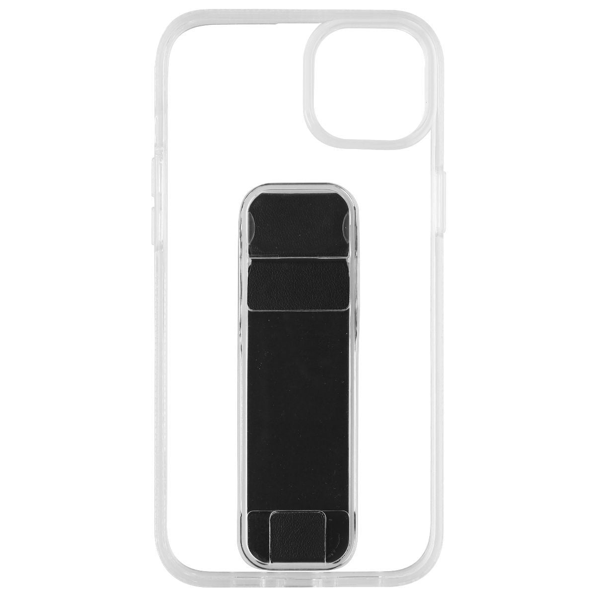 CLCKR Stand & Grip Case for iPhone 14 Plus - Clear/Black Cell Phone - Cases, Covers & Skins Clckr    - Simple Cell Bulk Wholesale Pricing - USA Seller