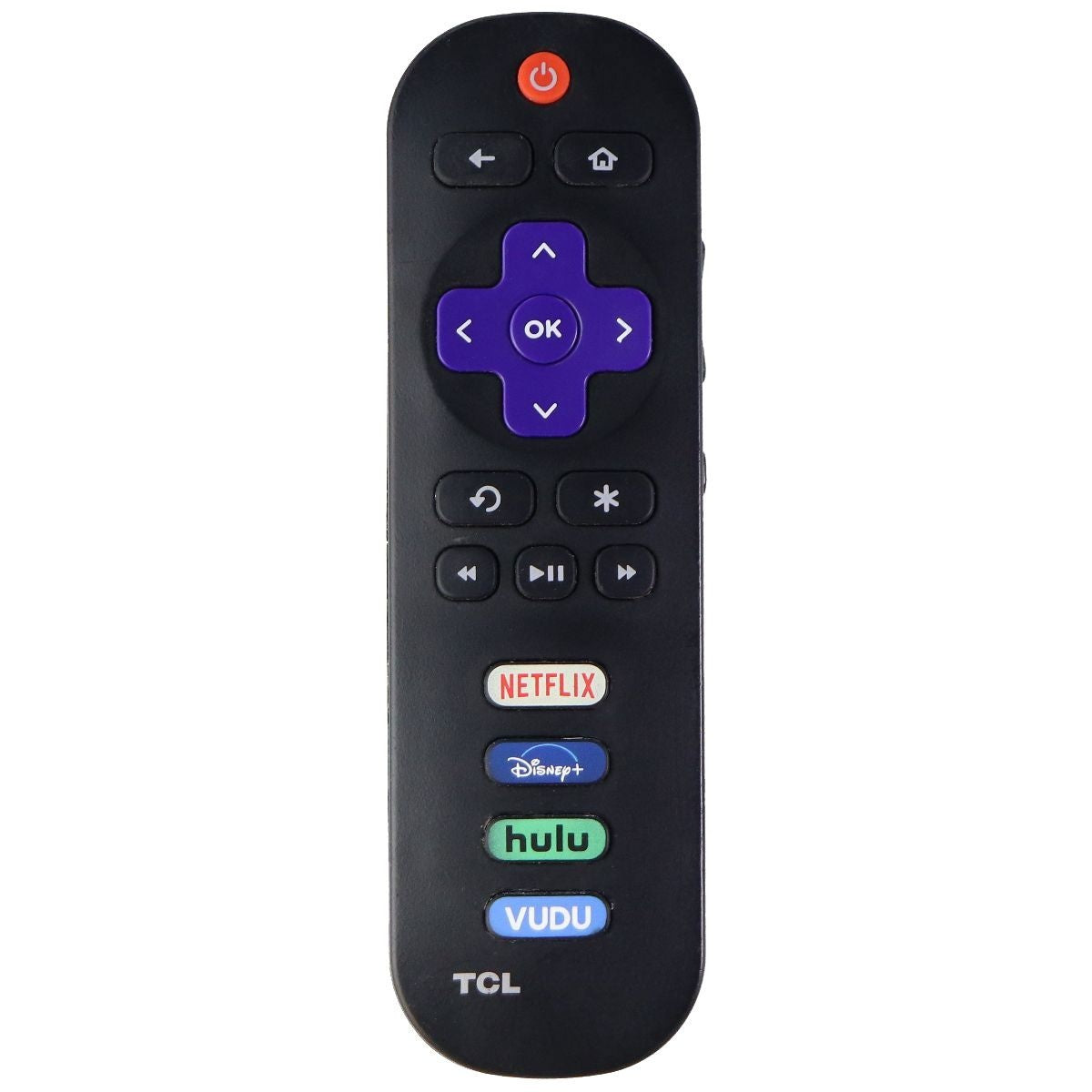 TCL Replacement Remote Control for Roku TV - Netflix/Disney+/Hulu/Vudu ...