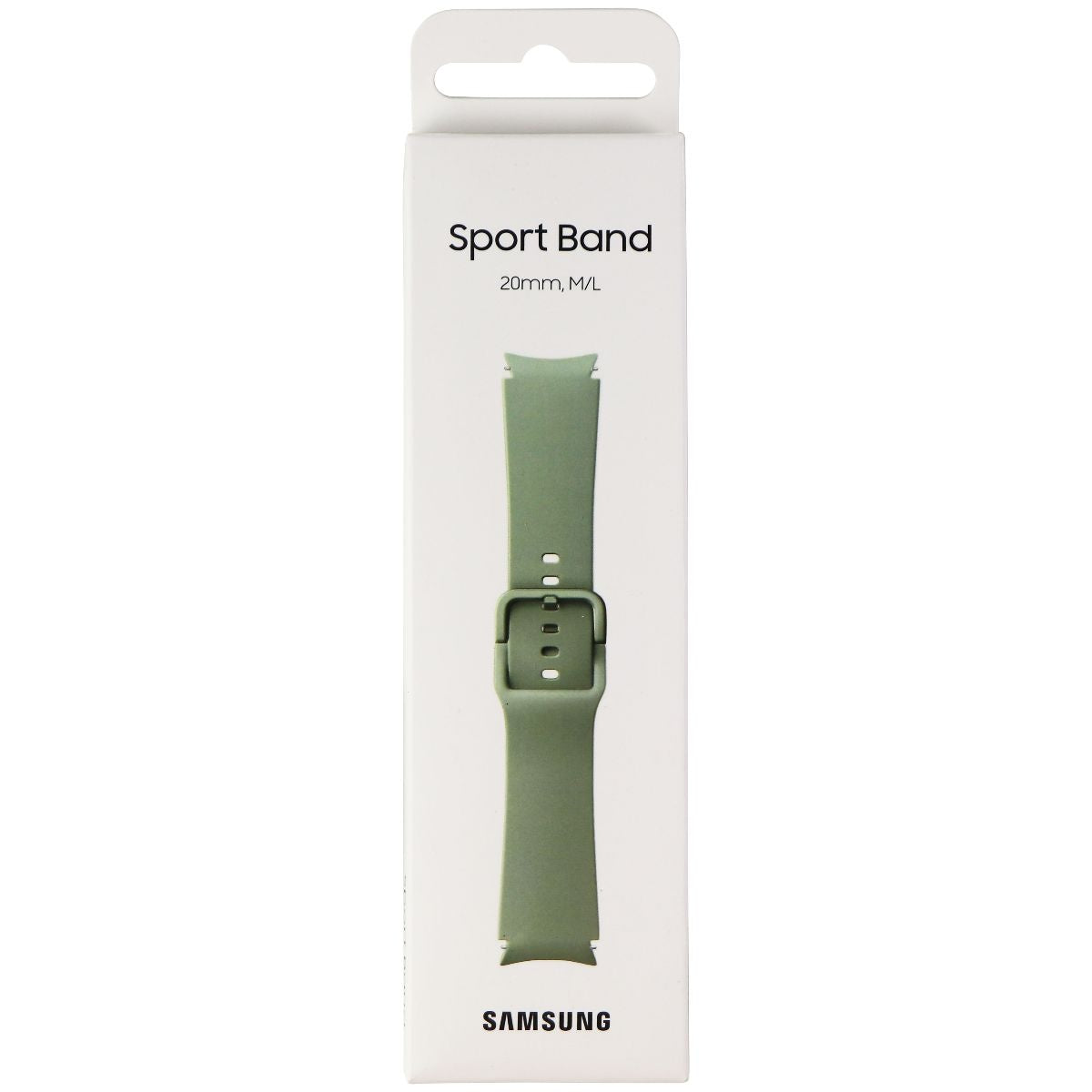 Samsung Sport Band for Galaxy Watch4 & Watch4 Classic - Olive Green 20mm M/L Smart Watch Accessories - Watch Bands Samsung - Simple Cell Bulk Wholesale Pricing - USA Seller