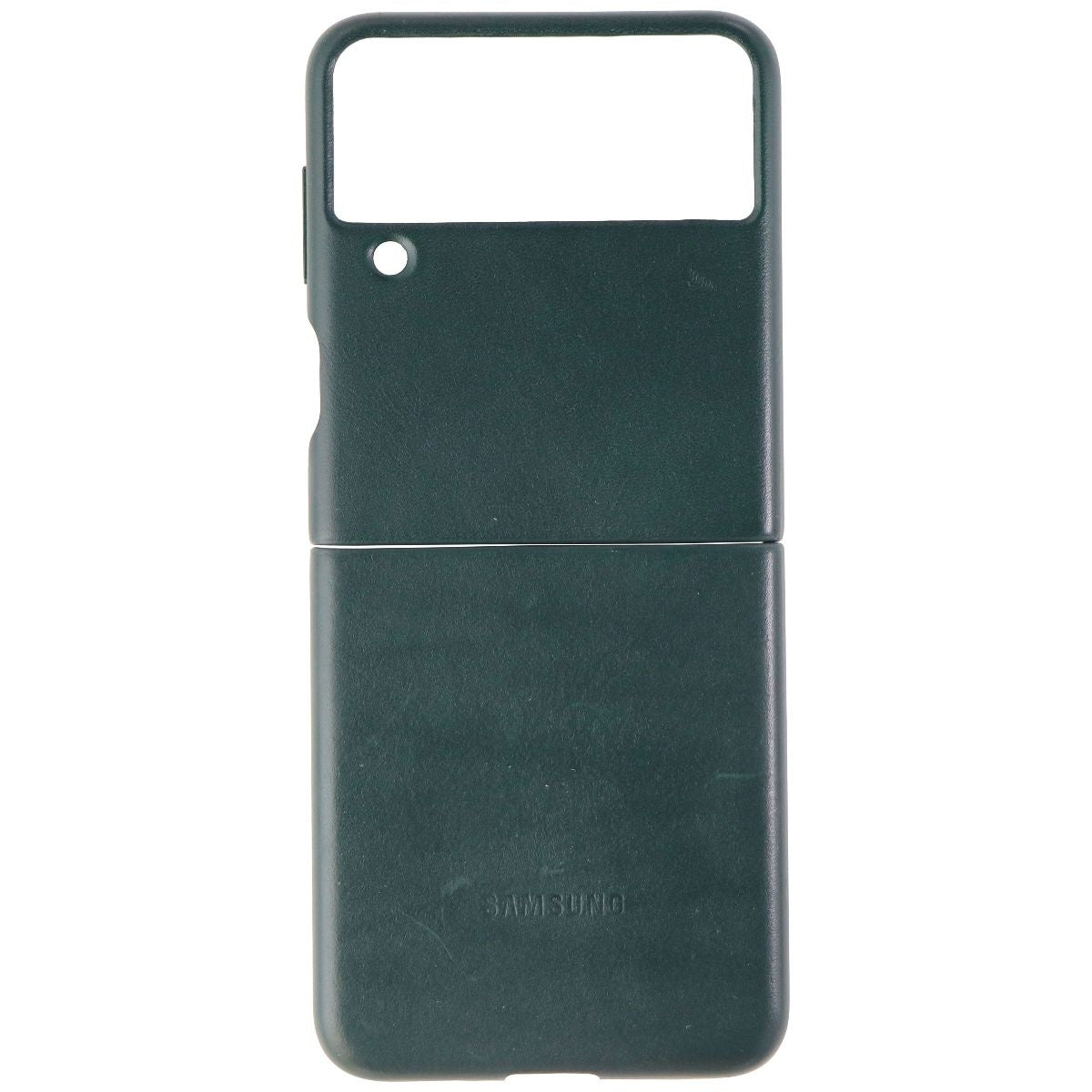 Samsung Official Leather Cover for Galaxy Z Flip3 5G - Green Cell Phone - Cases, Covers & Skins Samsung - Simple Cell Bulk Wholesale Pricing - USA Seller