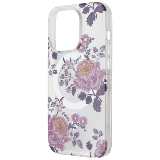 Coach Protective Hardshell Case for MagSafe for iPhone 14 Pro - Moody Floral Cell Phone - Cases, Covers & Skins Coach    - Simple Cell Bulk Wholesale Pricing - USA Seller