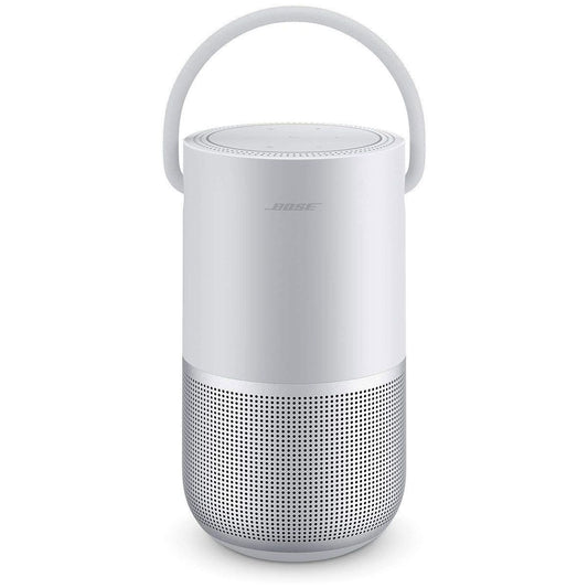 Bose Portable Smart Home Speaker - Silver Luxe (829393-1300) Home Multimedia - Home Speakers & Subwoofers Bose - Simple Cell Bulk Wholesale Pricing - USA Seller