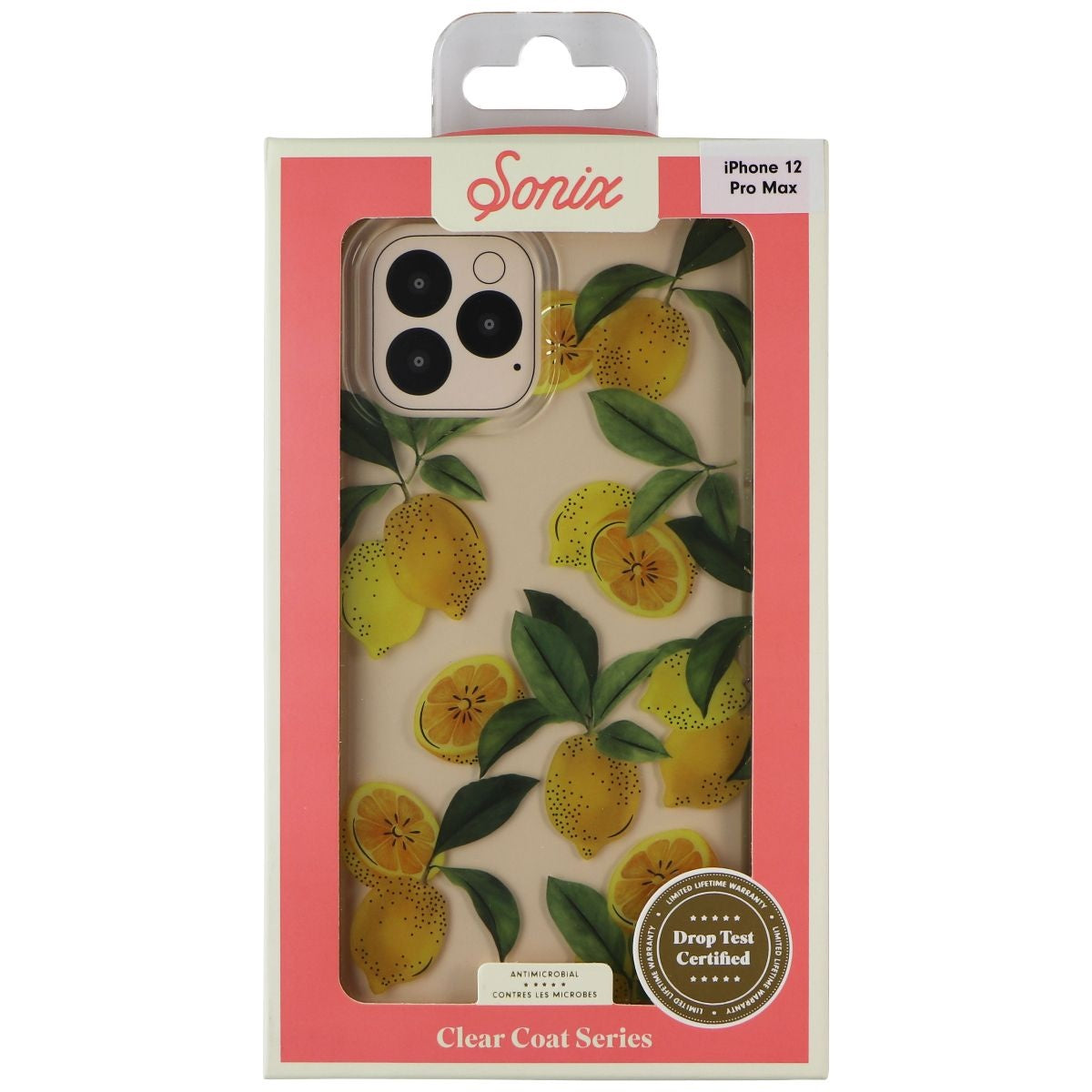 Sonix Clear Coat Series Case for Apple iPhone 12 Pro Max - Lemon Zest Cell Phone - Cases, Covers & Skins Sonix - Simple Cell Bulk Wholesale Pricing - USA Seller