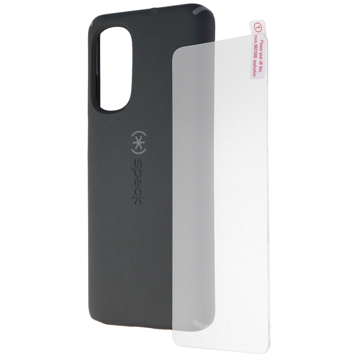 Speck Impact Hero + ShieldView Glass Bundle for Moto G Stylus (5G) 2022 - Black Cell Phone - Cases, Covers & Skins Speck - Simple Cell Bulk Wholesale Pricing - USA Seller