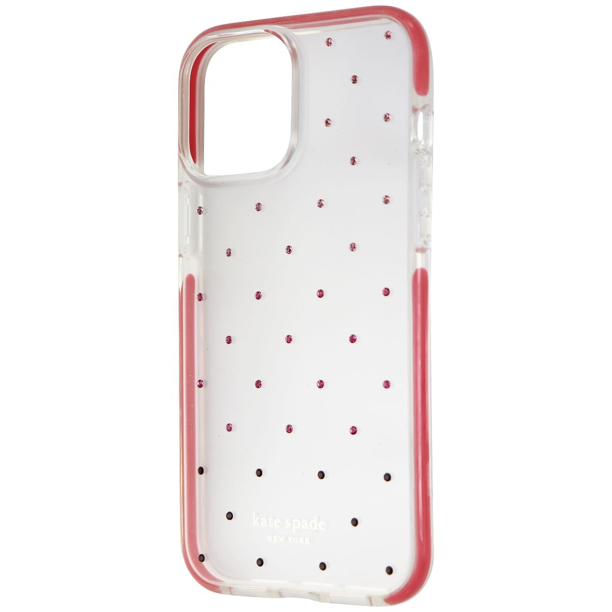 Kate Spade Defensive Case for iPhone 13 Pro Max - Pin Dot Ombre Pink/Clear Cell Phone - Cases, Covers & Skins Kate Spade    - Simple Cell Bulk Wholesale Pricing - USA Seller