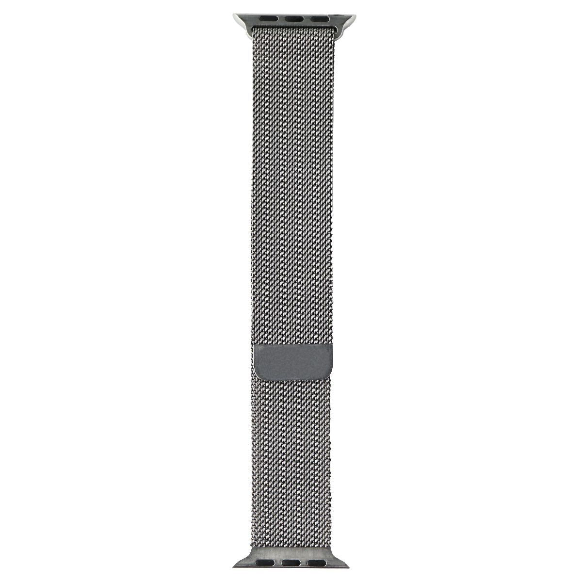 Apple Official Stainless Steel Milanese Loop for Apple Watch 1-9 - 42mm/Silver Smart Watch Accessories - Watch Bands Apple - Simple Cell Bulk Wholesale Pricing - USA Seller