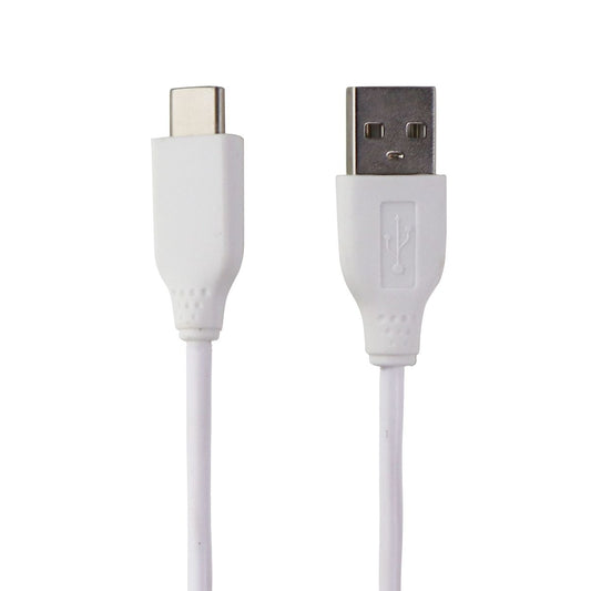 USB-C (Type-C) to USB-A 3.3-Ft Charge/Sync Cable for Smartphones & More - White Cell Phone - Cables & Adapters Unbranded    - Simple Cell Bulk Wholesale Pricing - USA Seller