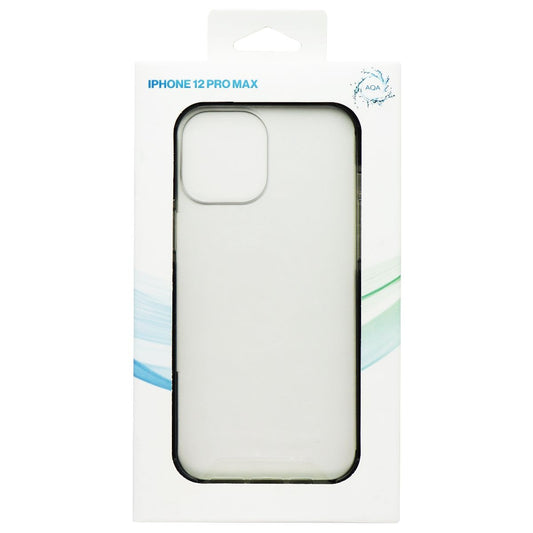 AQA Hard Protective Case for Apple iPhone 12 Pro Max - Clear/Black Cell Phone - Cases, Covers & Skins AQA    - Simple Cell Bulk Wholesale Pricing - USA Seller