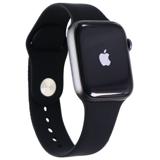 Apple Watch Series 6 (GPS Only) - 44mm Space Gray AL/Black Sport Band (A2292) Smart Watches Apple - Simple Cell Bulk Wholesale Pricing - USA Seller