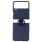 Samsung Silicone Cover with Ring for Samsung Galaxy Z Flip4 - Navy Cell Phone - Cases, Covers & Skins Samsung - Simple Cell Bulk Wholesale Pricing - USA Seller