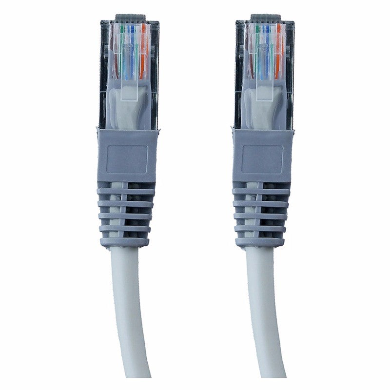 Network Ethernet Cable 4-Foot LAN RJ-45 Cat 5E (26 AWG) - Gray Computer/Network - Ethernet Cables (RJ-45, 8P8C) Patch Cable - Simple Cell Bulk Wholesale Pricing - USA Seller