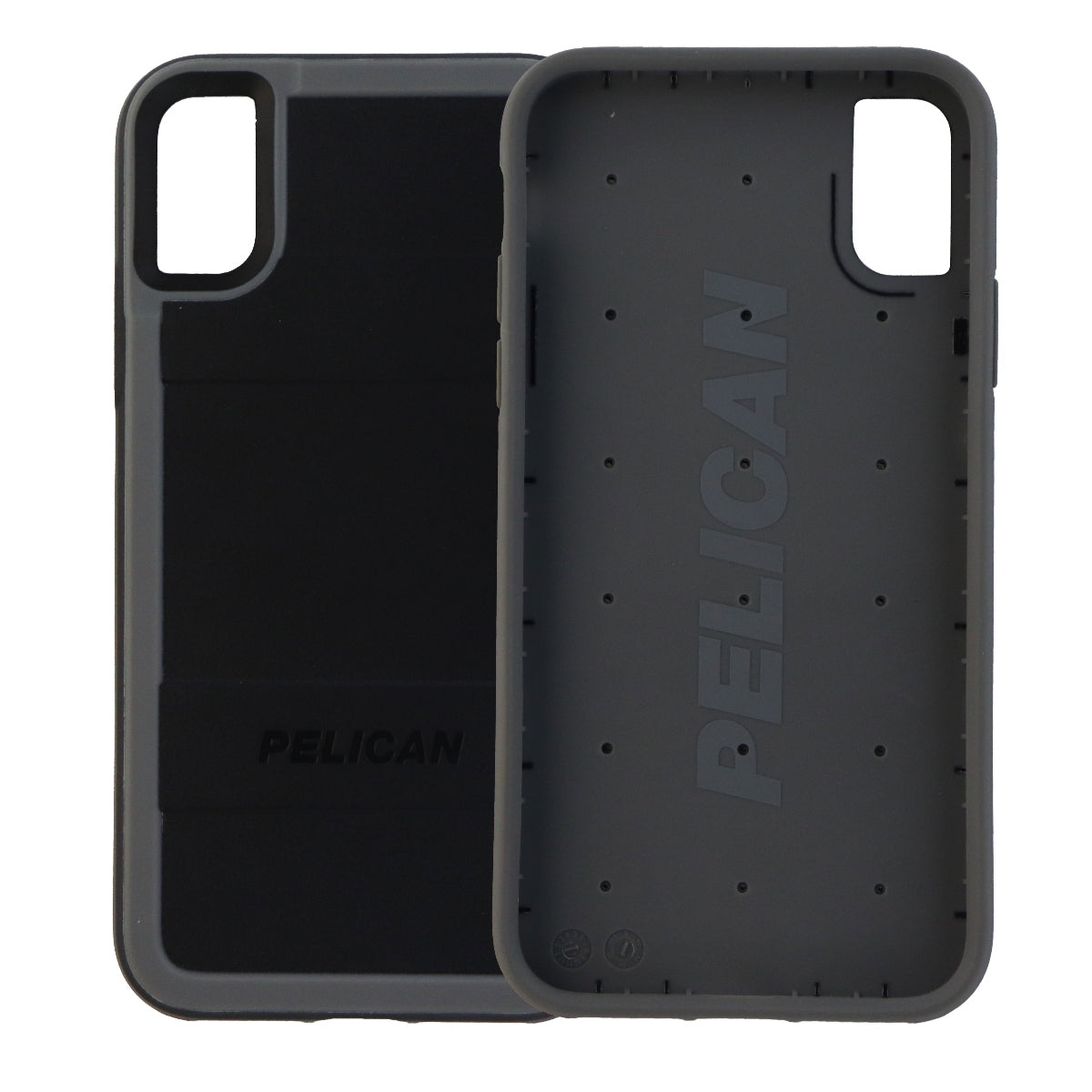 Pelican Protector Series Hybrid Hard Case for Apple iPhone Xs & X - Black/Grey Cell Phone - Cases, Covers & Skins Pelican    - Simple Cell Bulk Wholesale Pricing - USA Seller