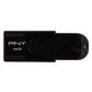 PNY Attach 4 (64GB) USB 2.0 Flash Drive - Black (P-FD64GATT4-GE) Digital Storage - USB Flash Drives PNY - Simple Cell Bulk Wholesale Pricing - USA Seller