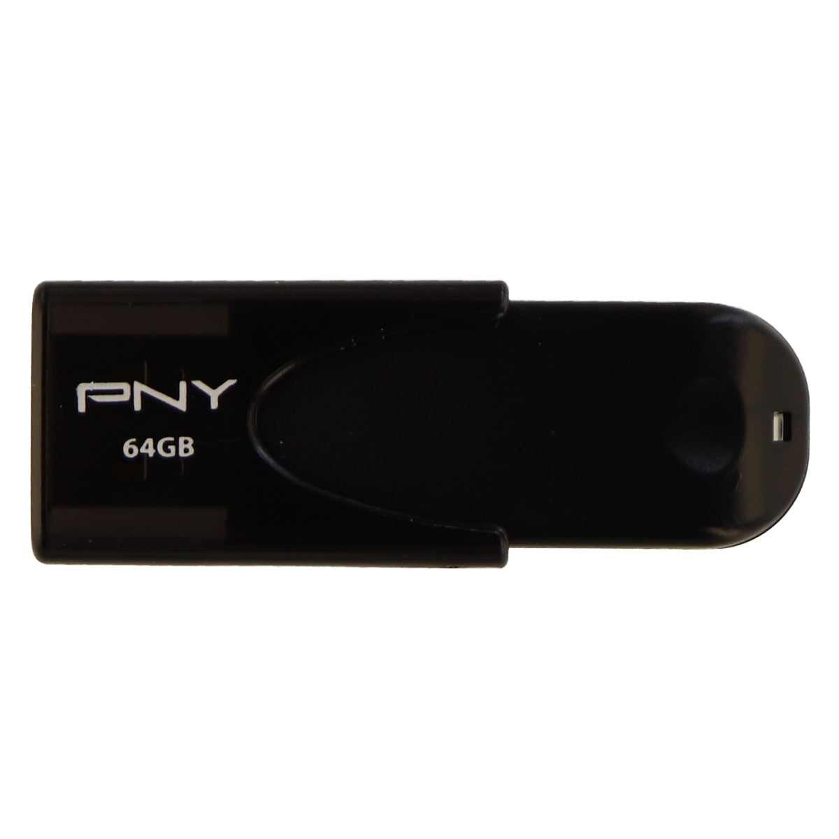 PNY Attach 4 (64GB) USB 2.0 Flash Drive - Black (P-FD64GATT4-GE) Digital Storage - USB Flash Drives PNY - Simple Cell Bulk Wholesale Pricing - USA Seller