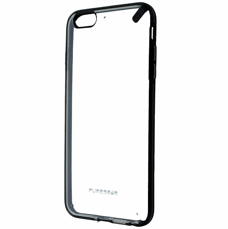 PureGear Slim Shell Case for Apple iPhone 6 Plus - Clear with Black Trim Cell Phone - Cases, Covers & Skins PureGear    - Simple Cell Bulk Wholesale Pricing - USA Seller