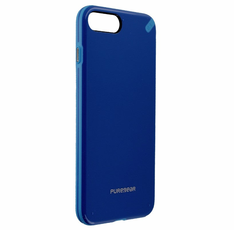 PureGear Slim Shell Case for Apple iPhone 8+/7+/6S+ - Blue/Light Blue