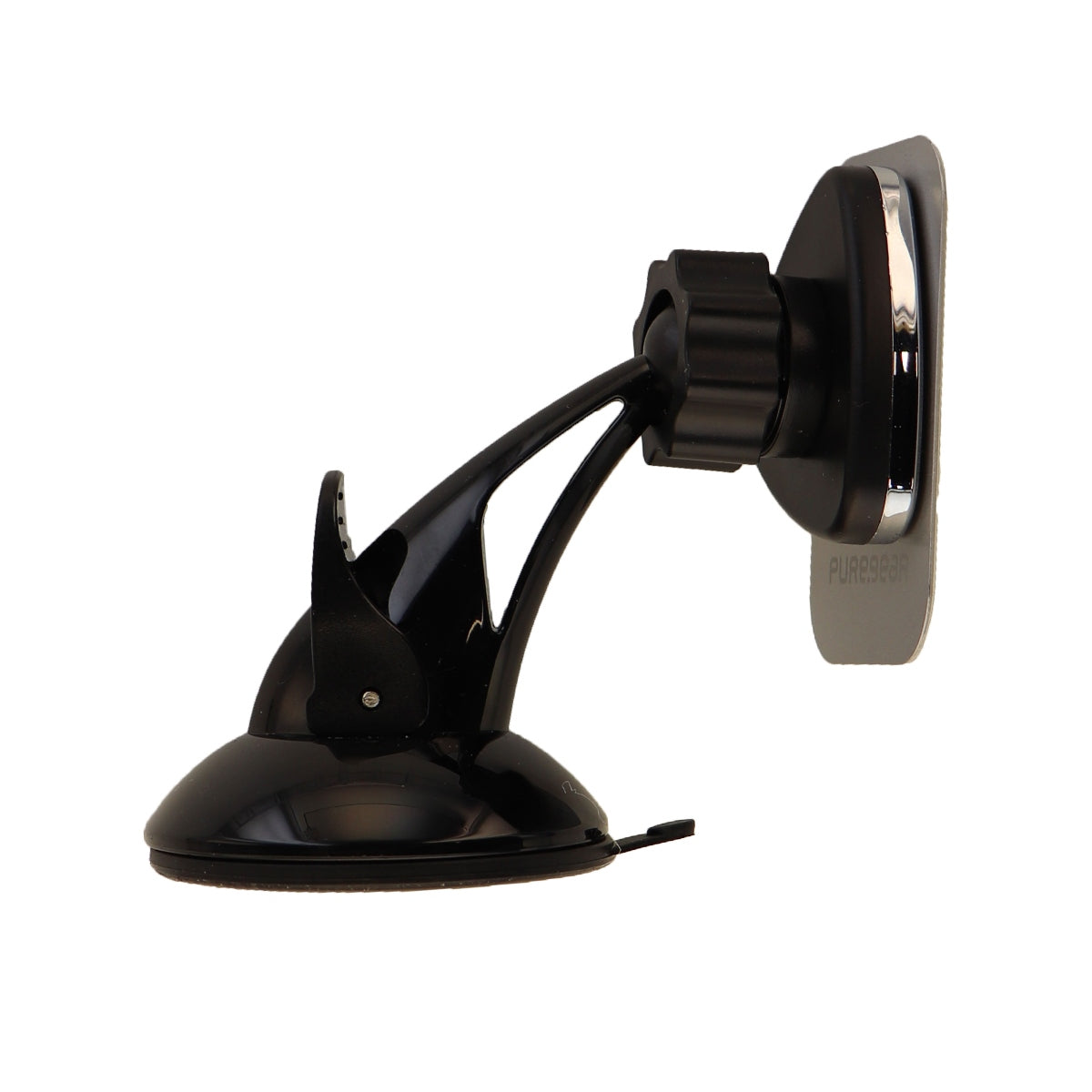 PureGear Magnetic Suction Cup Car Mount For Mobile Devices - Black Cell Phone - Mounts & Holders PureGear - Simple Cell Bulk Wholesale Pricing - USA Seller