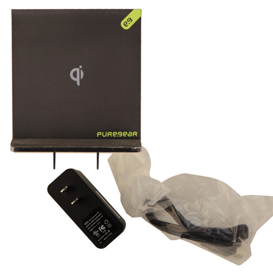 PureGear Wireless Charging Pad Stand for Qi Enabled Devices 61155PG - Black