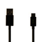 PureGear (02-001-01952) 6Ft Charge & Sync Cable for Micro USB Devices - Black Cell Phone - Cables & Adapters PureGear - Simple Cell Bulk Wholesale Pricing - USA Seller