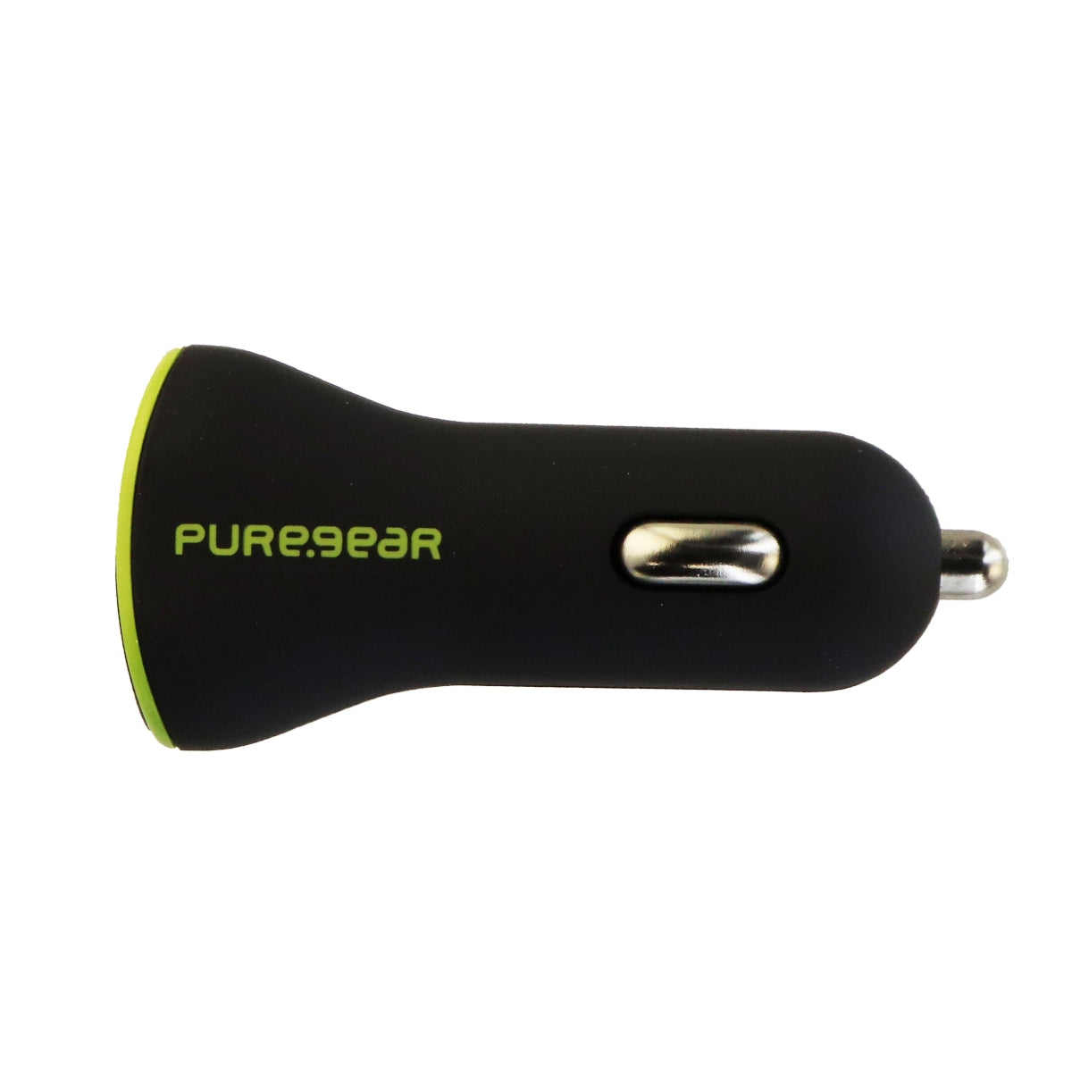 PureGear 12W Extreme USB Car Charger w/ Qualcomm Quick Charge 2.0 - Black/Green Cell Phone - Chargers & Cradles PureGear - Simple Cell Bulk Wholesale Pricing - USA Seller