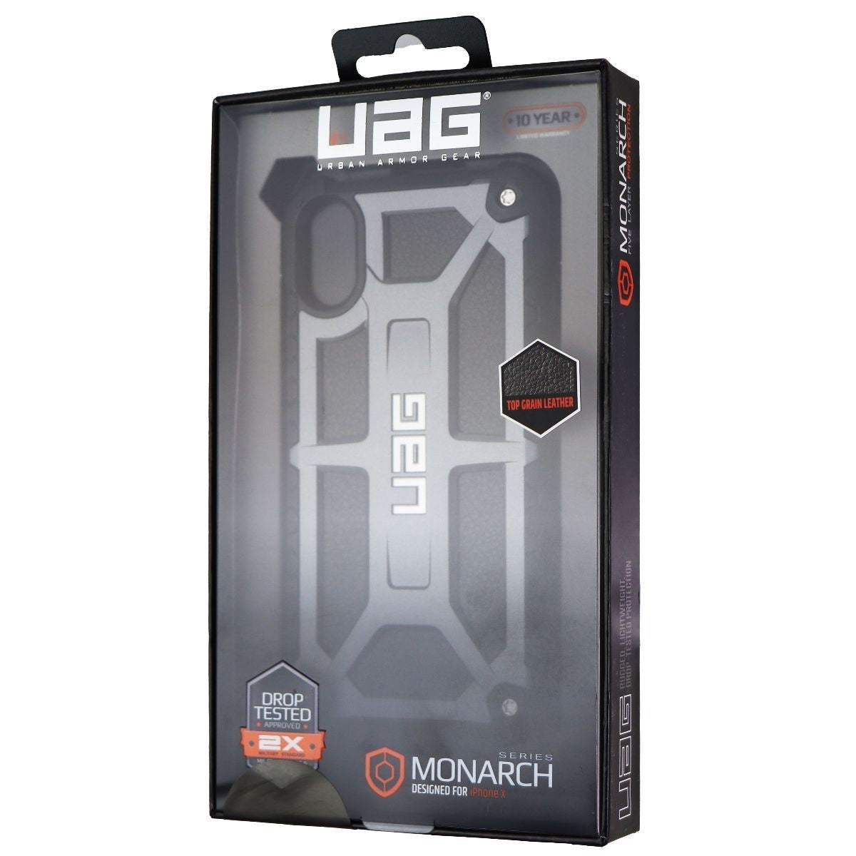 Urban Armor Gear Monarch Series Case for Apple iPhone Xs/X - Graphite/Black Cell Phone - Cases, Covers & Skins Urban Armor Gear - Simple Cell Bulk Wholesale Pricing - USA Seller