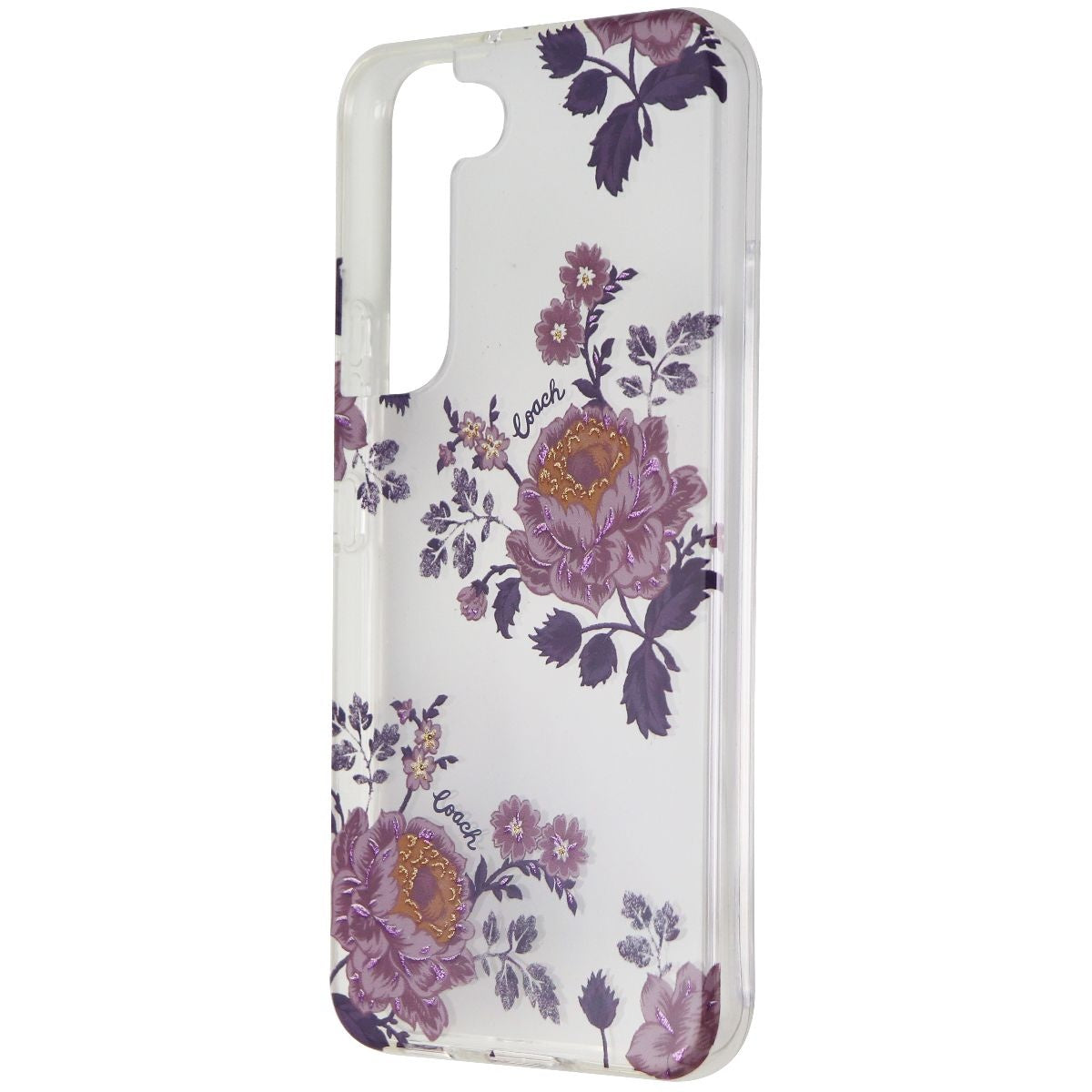 Coach Protective Hard Case for Samsung Galaxy S22 - Moody Floral Cell Phone - Cases, Covers & Skins Coach - Simple Cell Bulk Wholesale Pricing - USA Seller